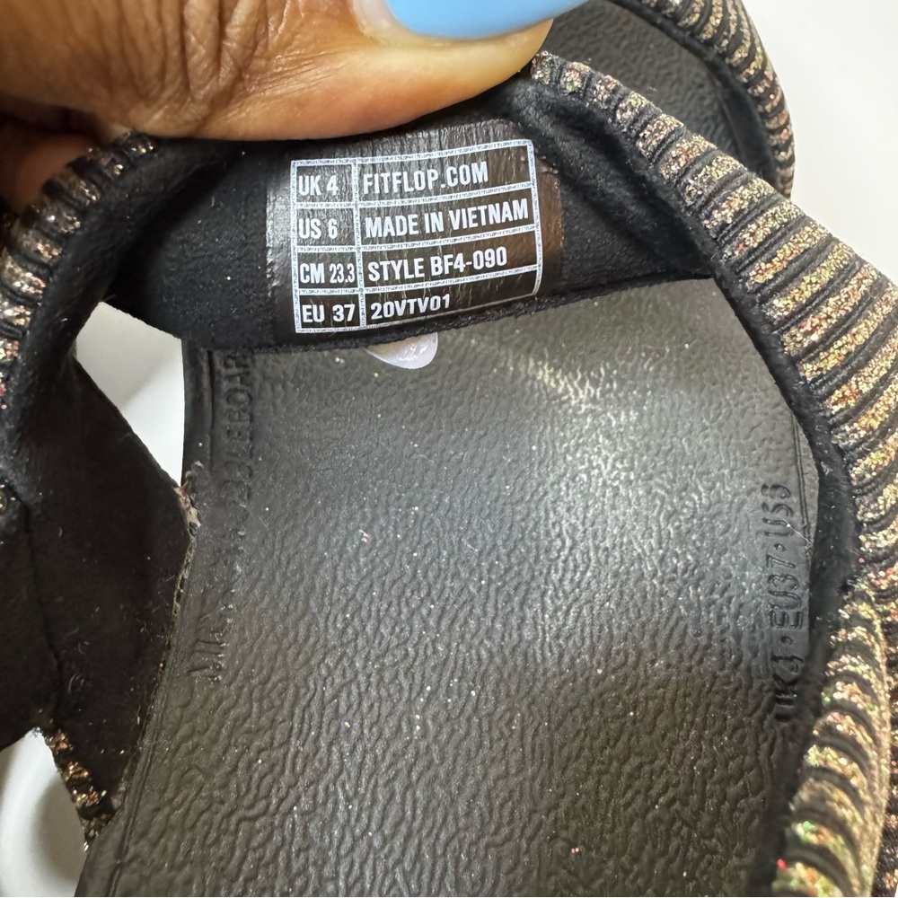 ❕SALE❕ Fitflop Lottie Glitter Sandals - Picture 5 of 6